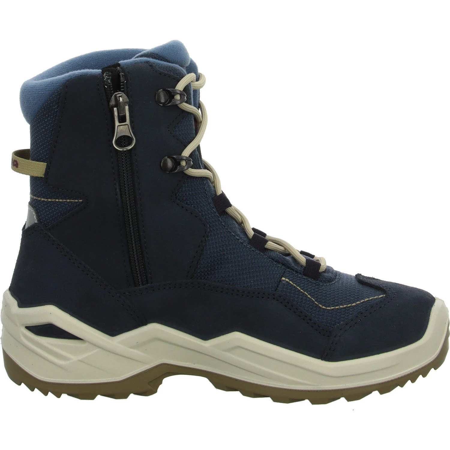 Element 7 von 8 (Bild) – Lowa Kinder Schnürstiefel 641530/6983 Lino GTX Hi Jr navy/dune normal