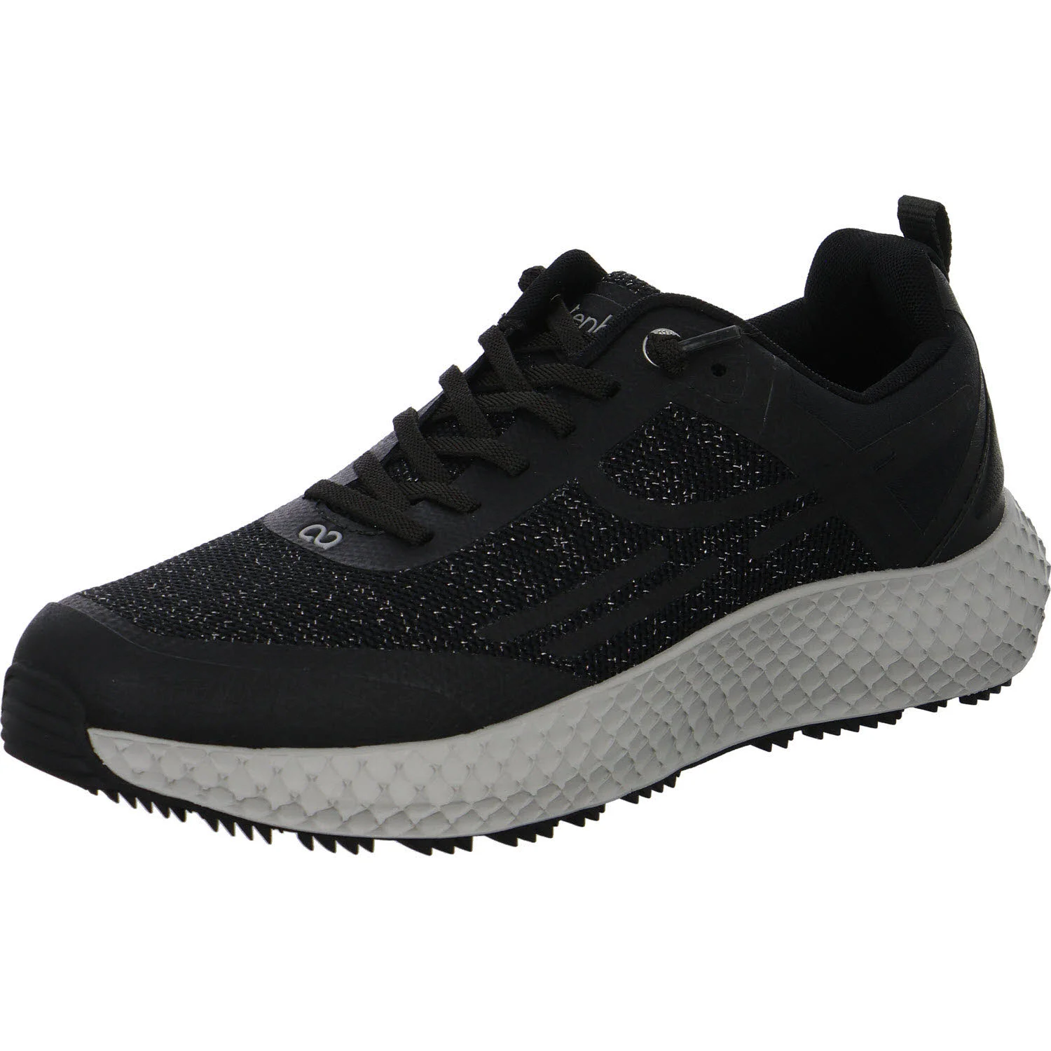 tenhaag Damen Slipper 0024-090 neohaag black lurex normal