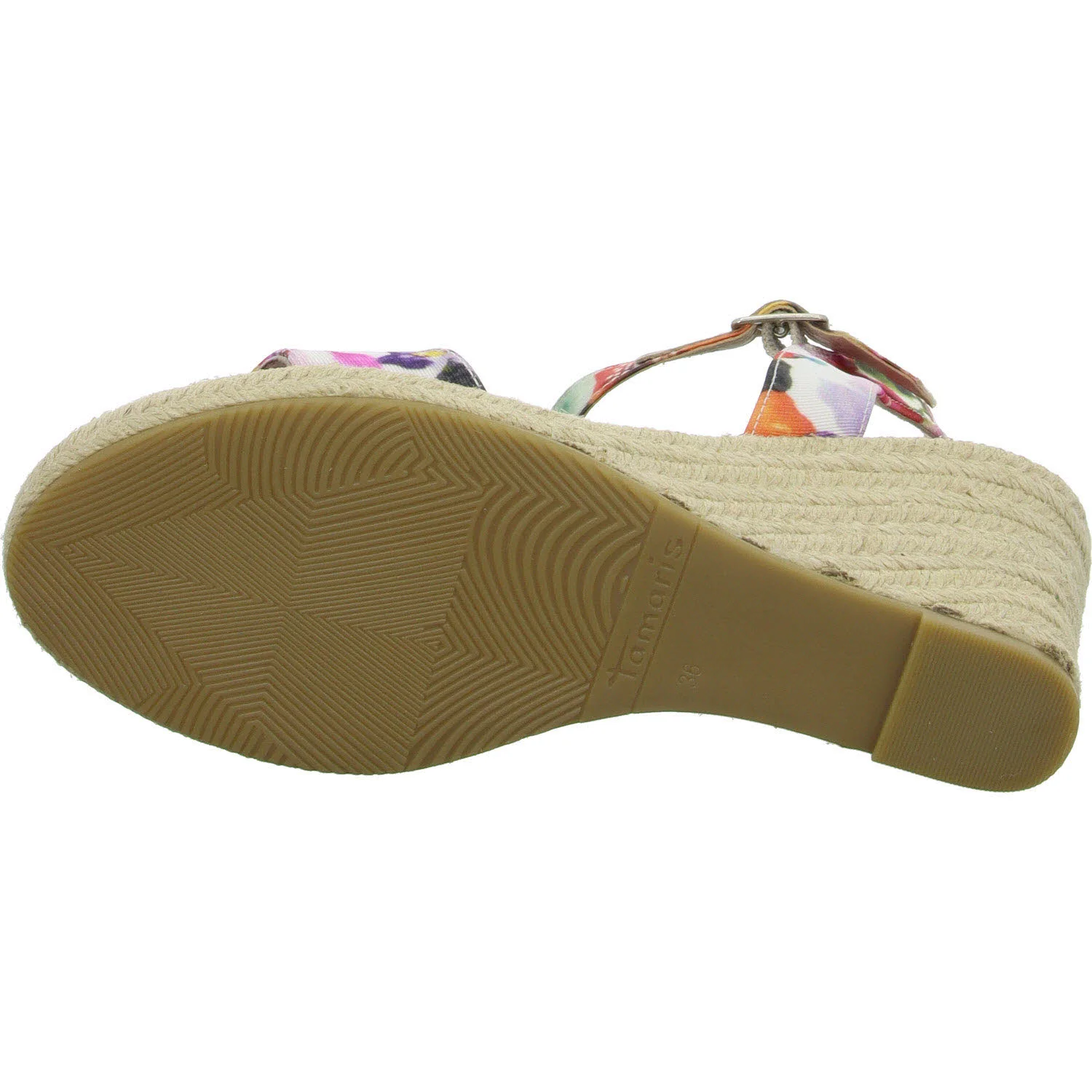 Element 5 von 8 (Bild) – Tamaris Damen Sandalen 1-28300-42/608 1-28300-42 orange comb normal