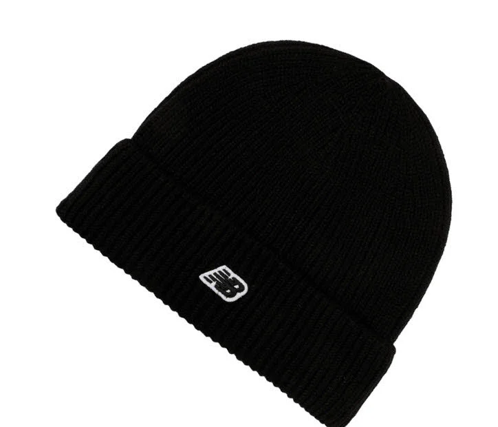 New Balance Mütze LAH53008 BK Winter Watchman Beanie NB Patch V3.0 black
