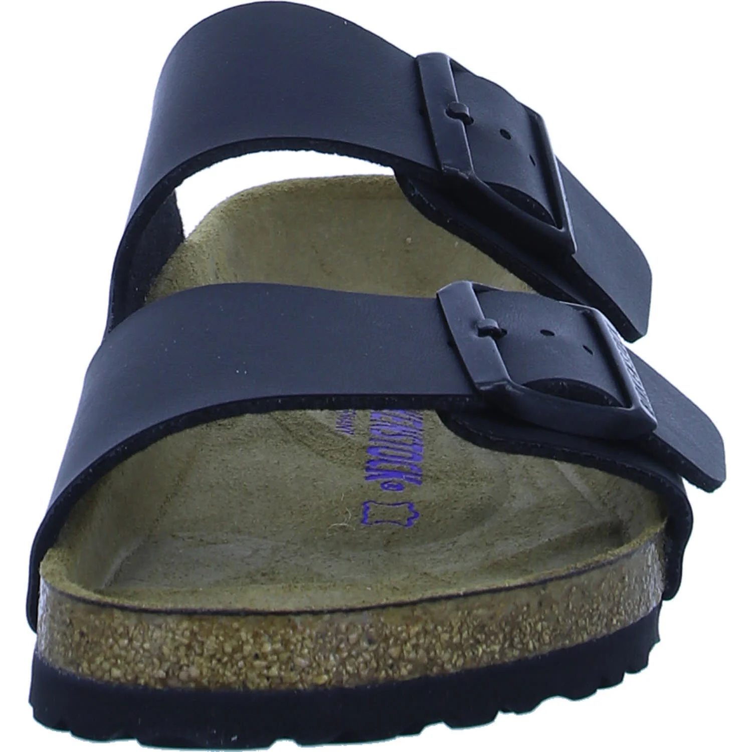 Element 3 von 7 (Bild) – BIRKENSTOCK Pantoletten 551251 Arizona Soft Footbed schwarz normal