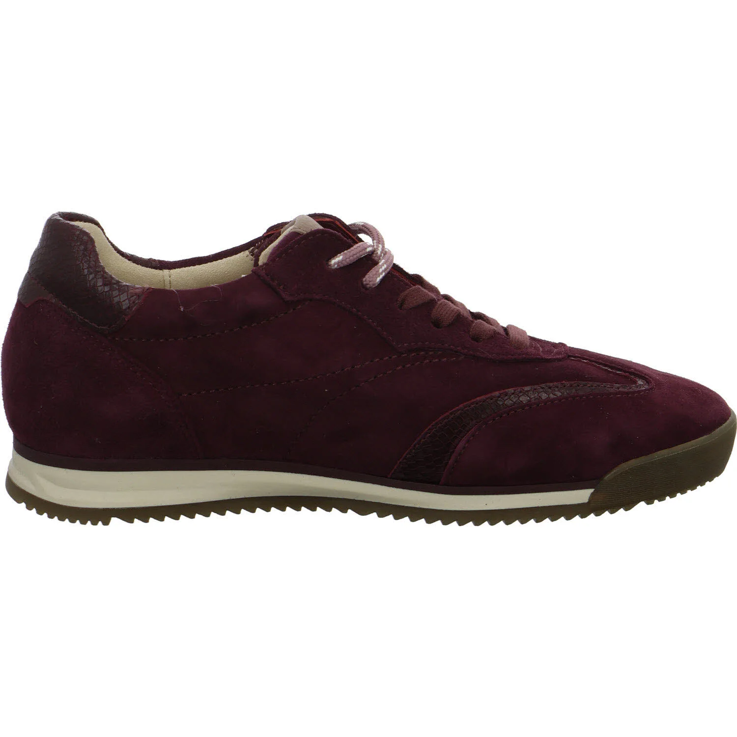 Gabor Damen Schnürschuhe 6025.02.002 6025.02 mulberry/dark rose G (normal)