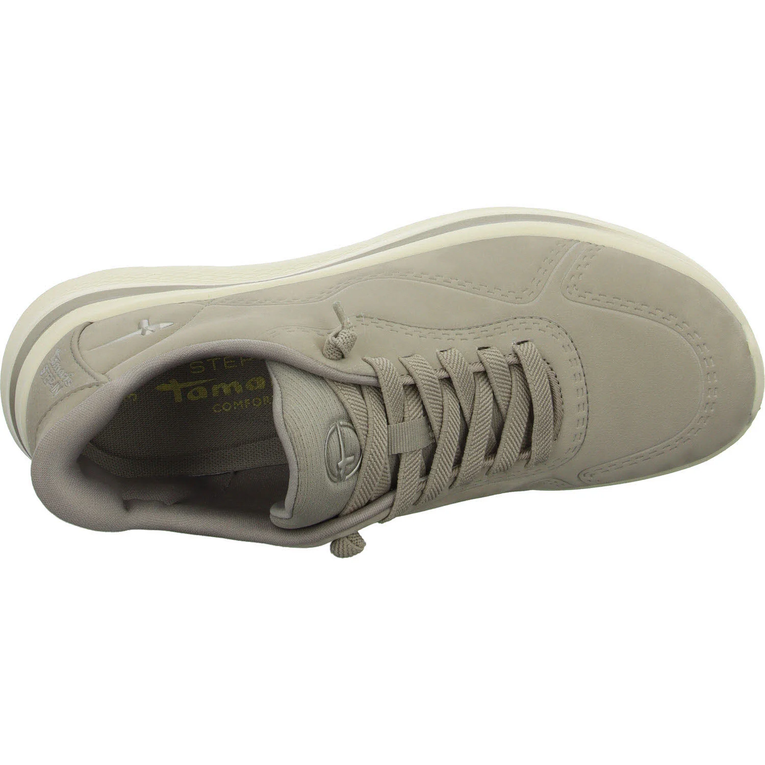 Tamaris Comfort Damen Slipper 8-83730-45/341 8-83730-45 taupe weit