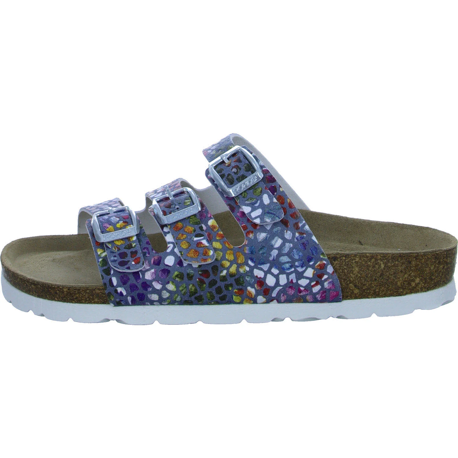Element 6 von 8 (Bild) – ROHDE Damen Pantoletten 5620/55 Alba jeans G (normal)