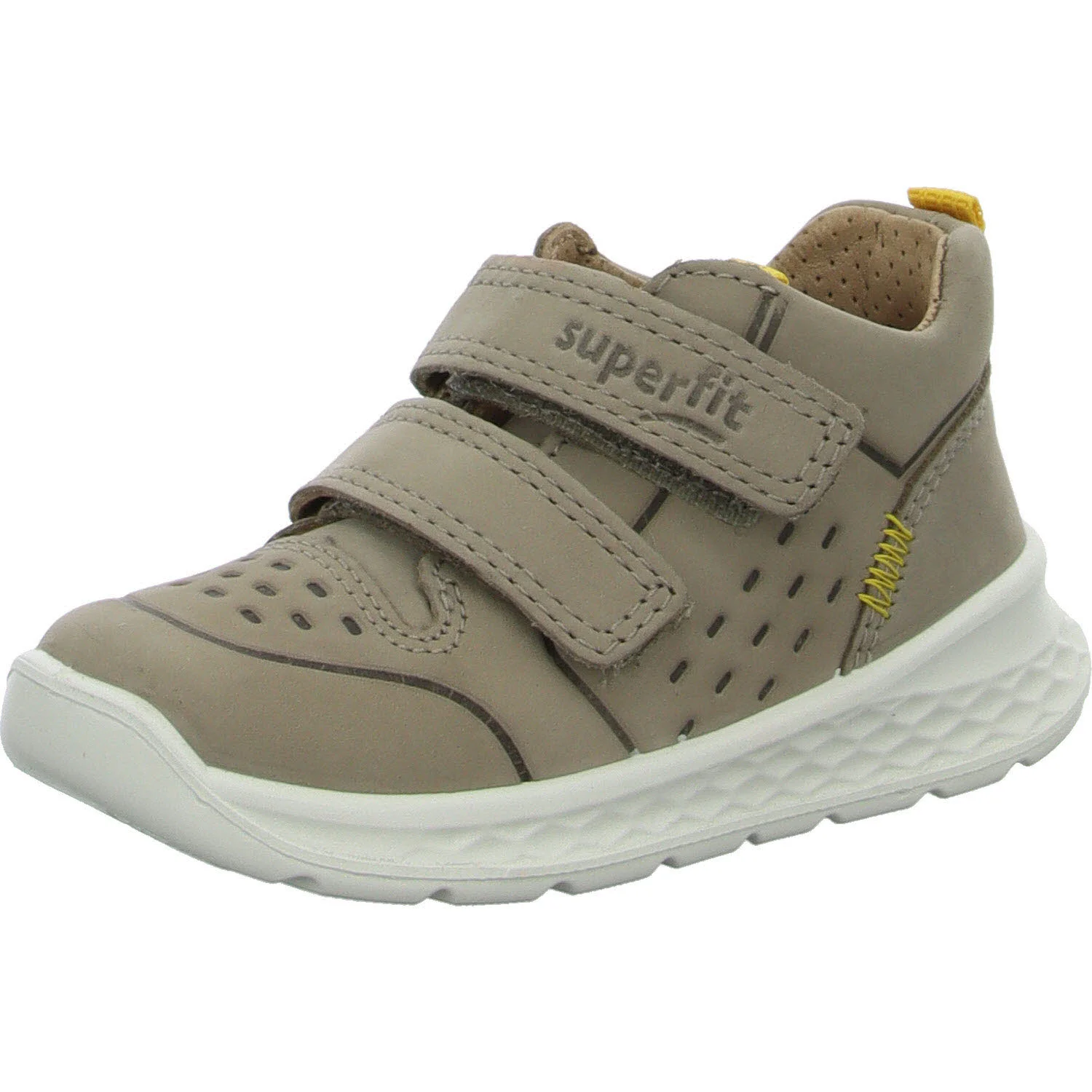 Element 2 von 8 (Bild) – Superfit Kinderschuh zum Schlupfen 1-000363-4000 Breeze beige/gelb WMS mittel