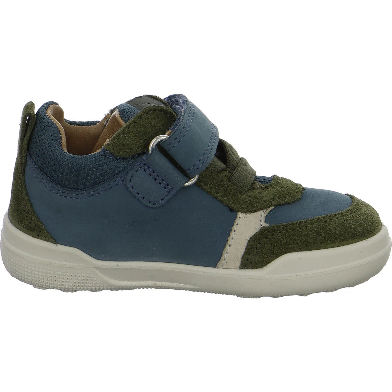 Superfit Kinderschuh zum Schlupfen 1-100202-9000 Superfree 2.0 grün/blau WMS weit