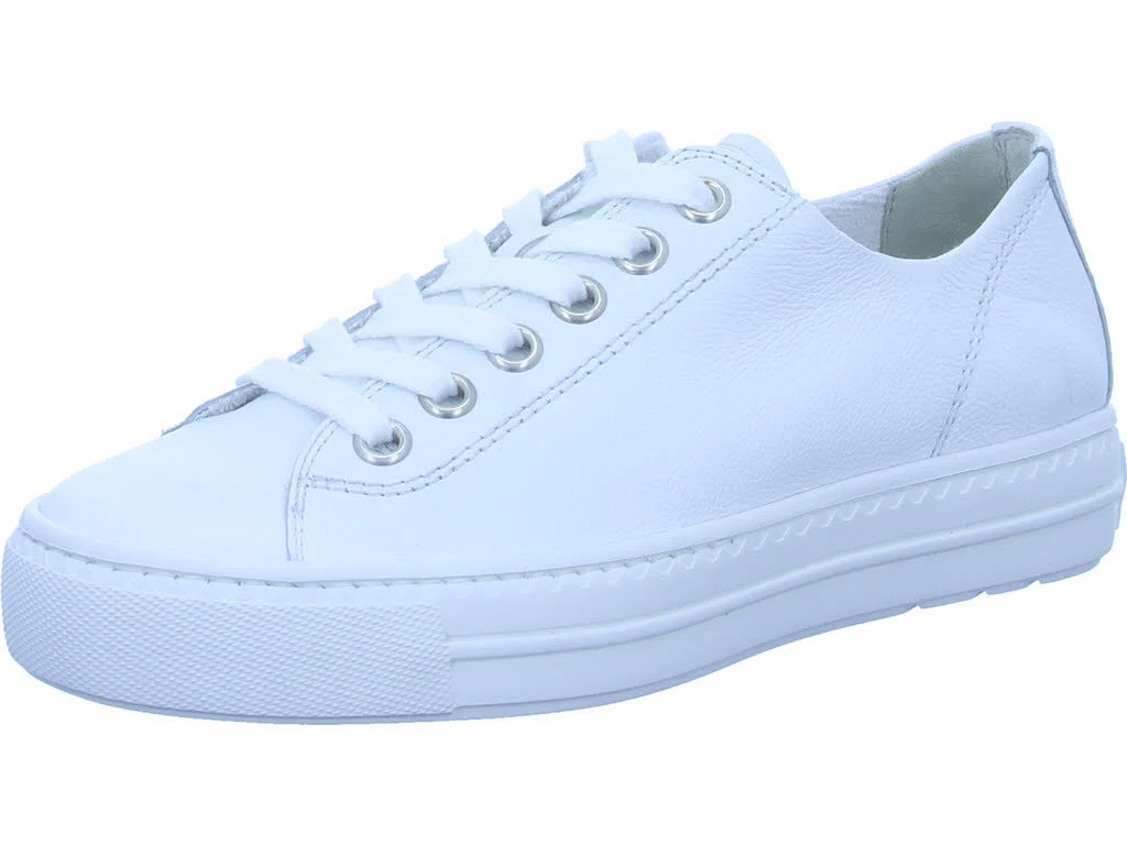Element 1 von 7 (Bild) – Paul Green Damen Schnürschuhe 5704-017 5704 white/silver normal