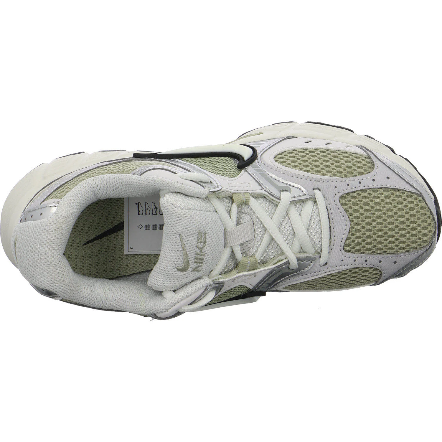 Nike Damen Schnürschuhe HQ7901/301 W NIKE V5 RNR spruce fog/summit white-metallic silver normal