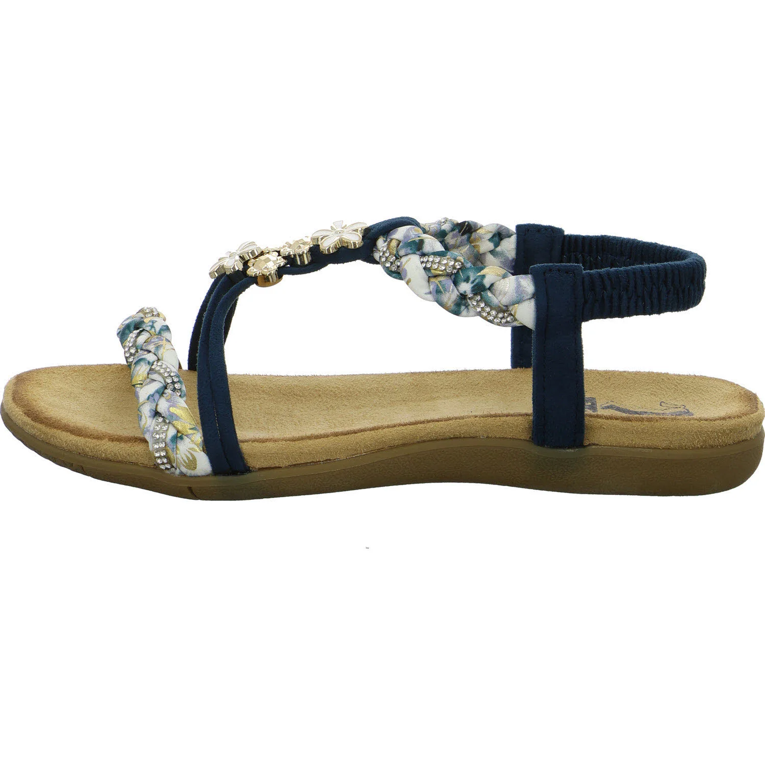 2go Fashion Damen Sandalen 8018830-8 8018830 blau normal