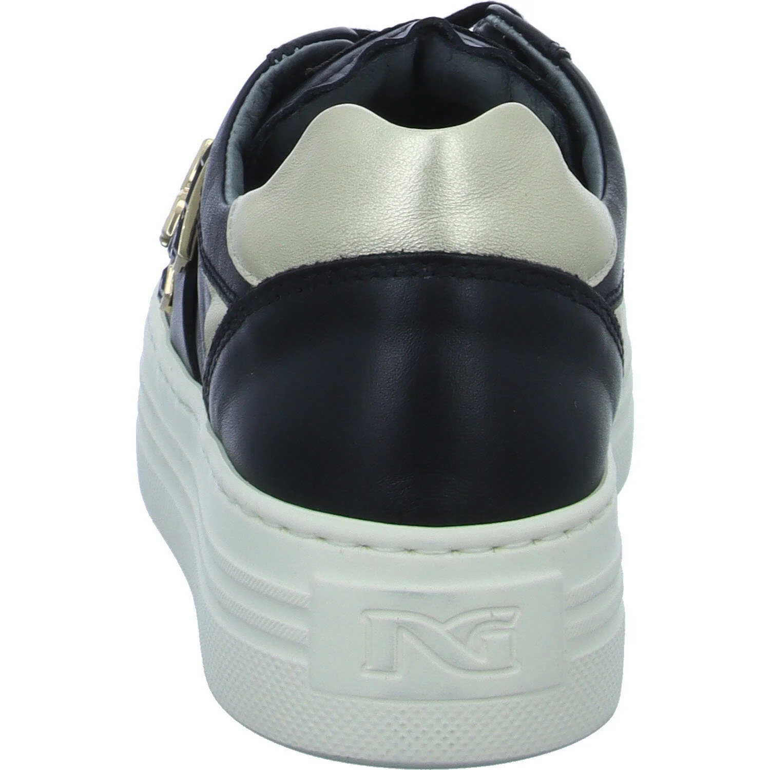 NeroGiardini Damen Schnürschuhe I411612D 100 I411612D nero normal