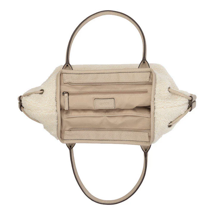 Element 3 von 3 (Bild) – Gabor Handtaschen 012884 132 Granada Fur Zip Shopper M mixed beige