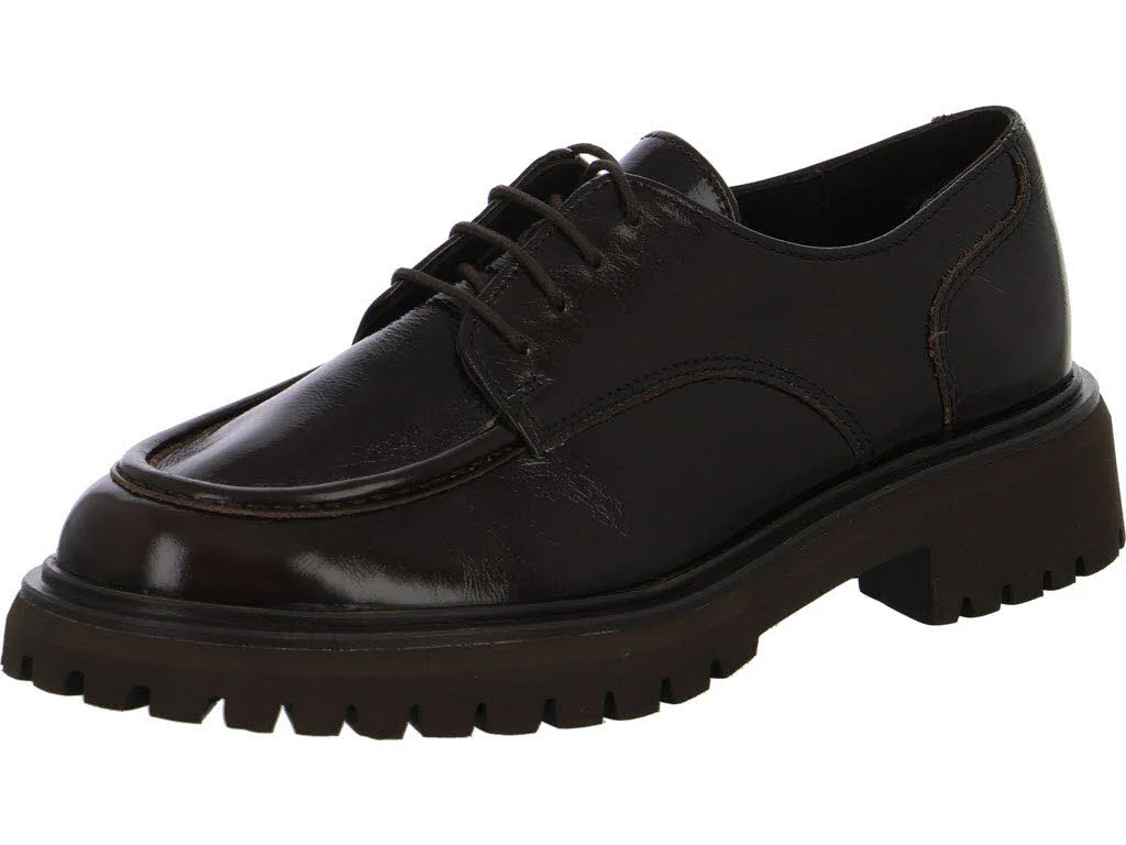 Paul Green Damen Schnürschuhe 1237-006 1237 mocca normal