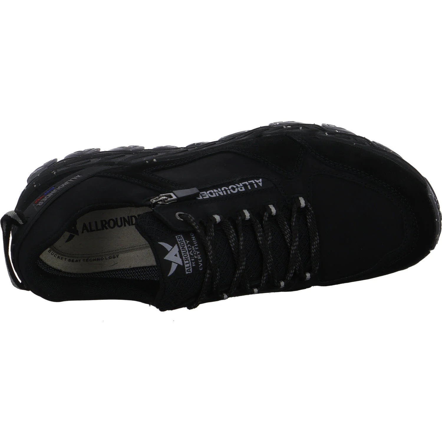 Element 8 von 8 (Bild) – Allrounder by Mephisto Herren Schnürschuhe P2008389 Comet-Tex black/black normal