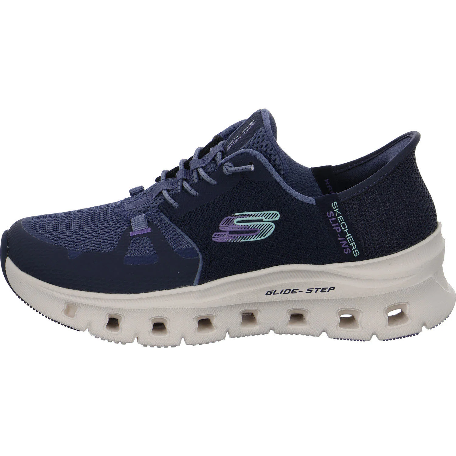 Element 6 von 8 (Bild) – Skechers Damen Slipper 150420 NVY Glide-Step Pro navy normal