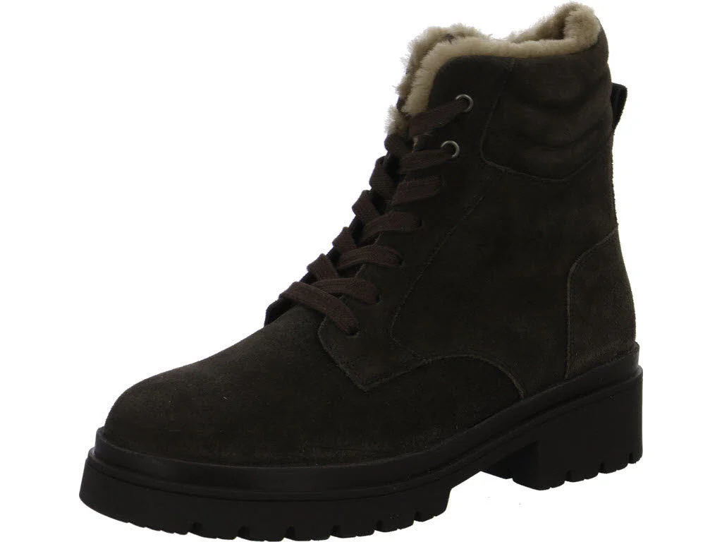 Gabor Damen Schnürstiefel warm 8068.01.004 8068.01 mocca G (normal)