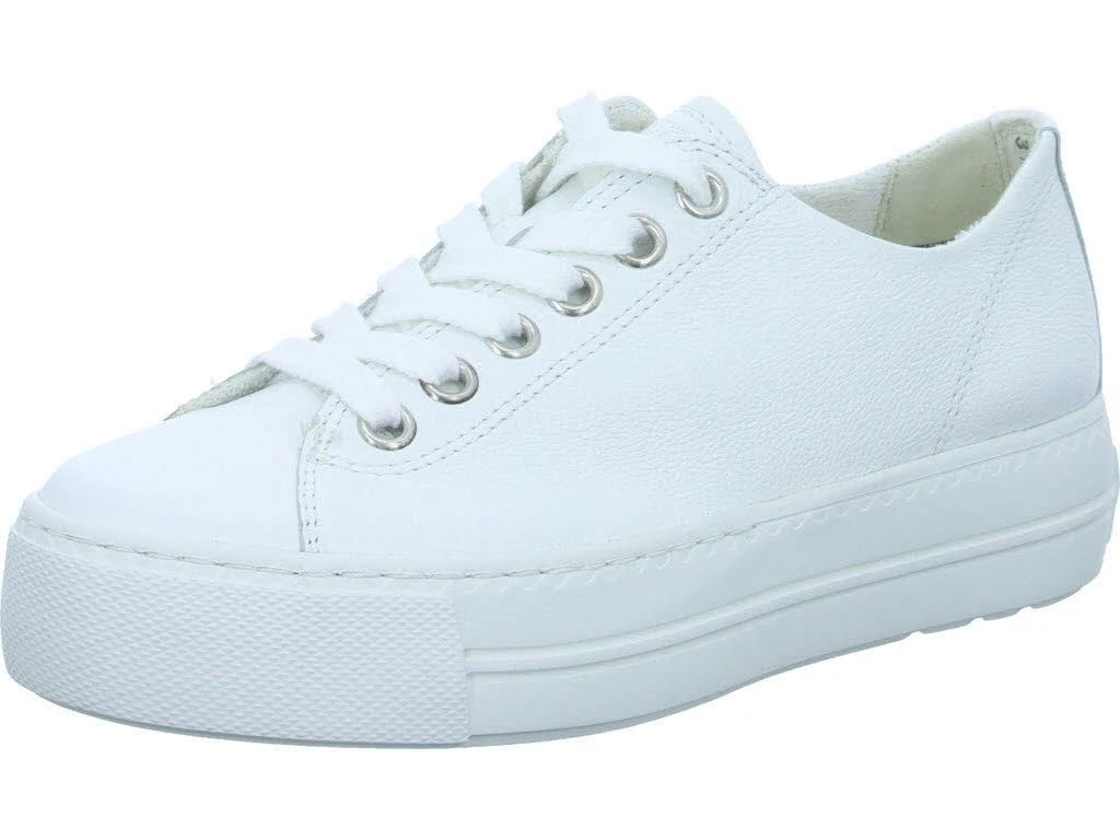 Element 1 von 8 (Bild) – Paul Green Damen Schnürschuhe 4790-018 4790 white/white normal