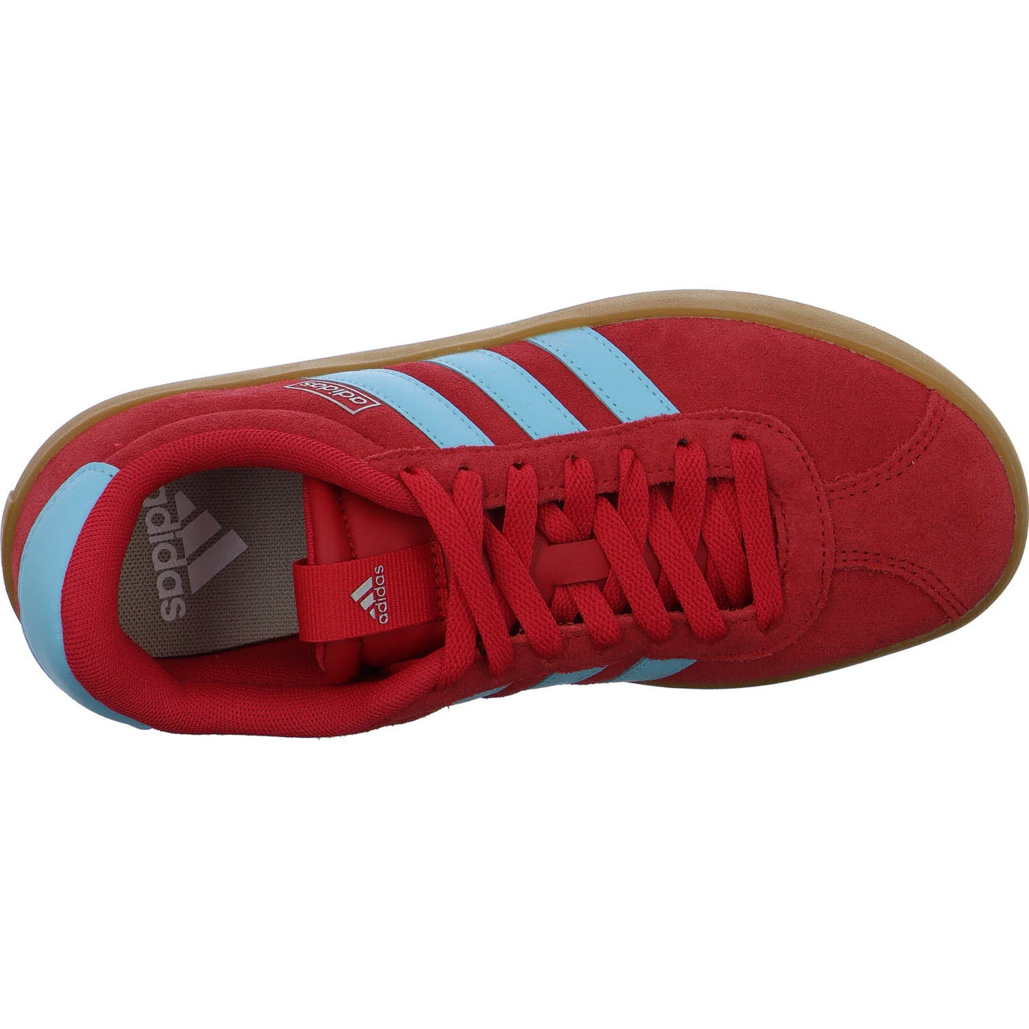 Adidas Damen Schnürschuhe KI2110/000 VL COURT 3.0 pure ruby/bliss blue/tech greygrey met normal