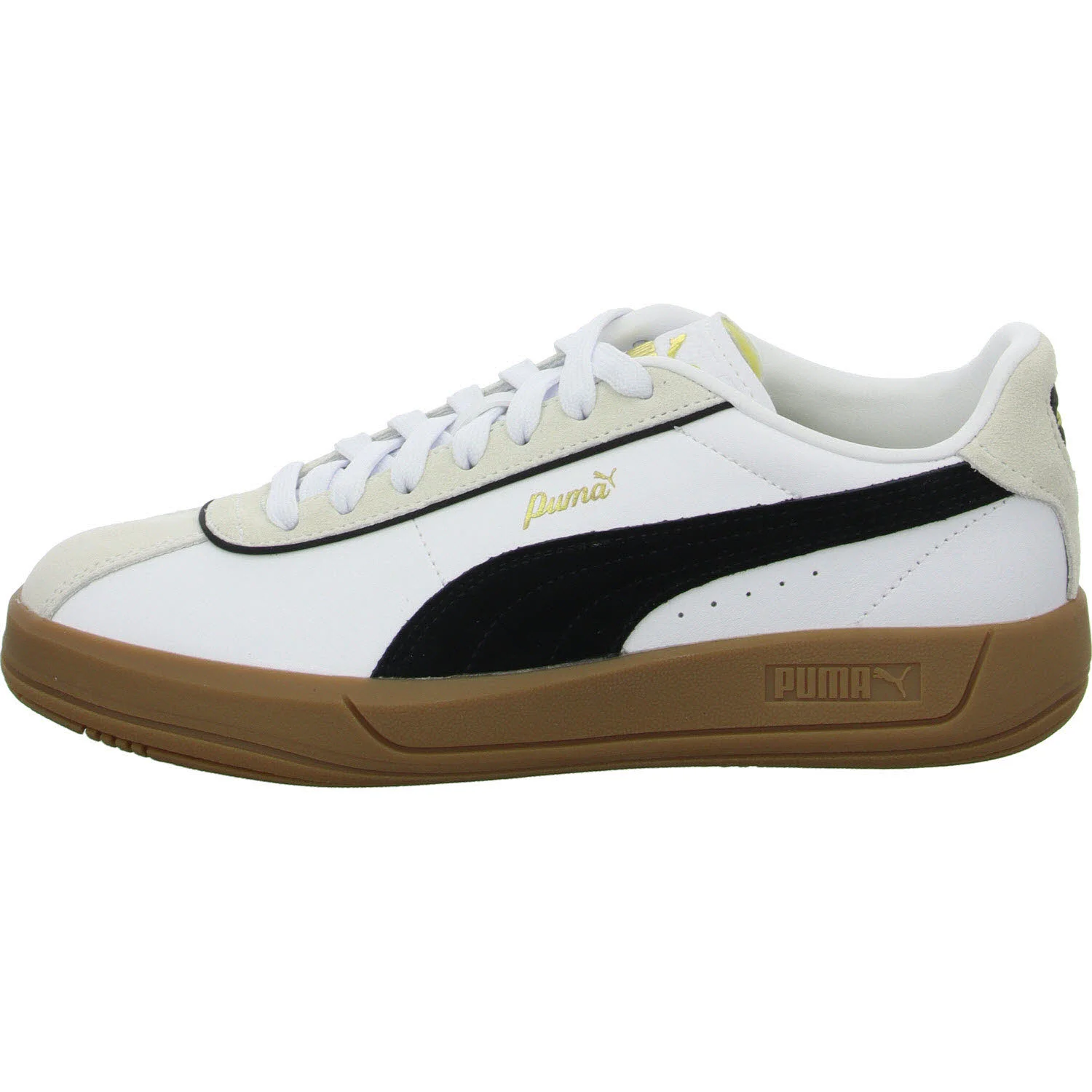 Puma Damen Schnürschuhe 400364/001 PUMA CLUB KLASSIKA PUMA WHITE-PUMA BLAC normal