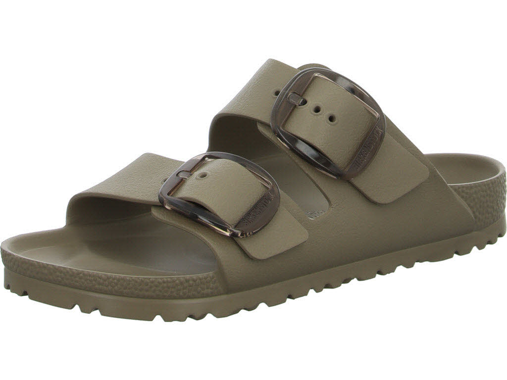 BIRKENSTOCK Pantoletten 1030389 Arizona Big Buckle EVA gray taupe schmal