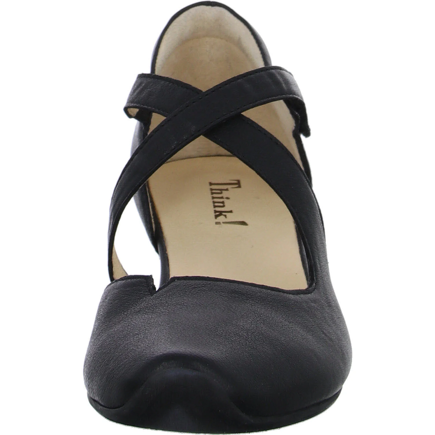 Element 2 von 7 (Bild) – Think Damen Spangenschuhe 3-000209-0000 Aida schwarz F 1/2 (normal)