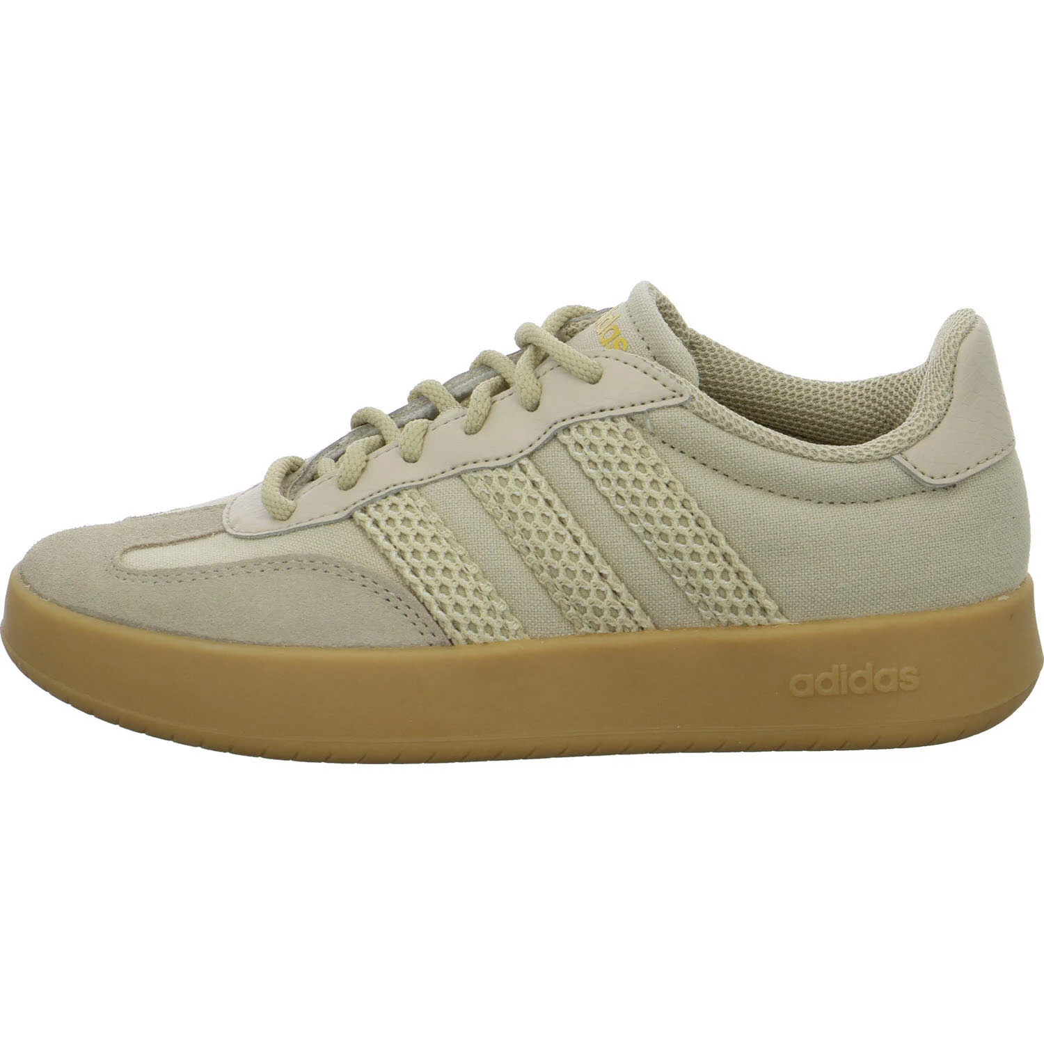 Adidas Damen Schnürschuhe KK2338/000 BARREDA wonder beige/wonder beige/gold met. normal