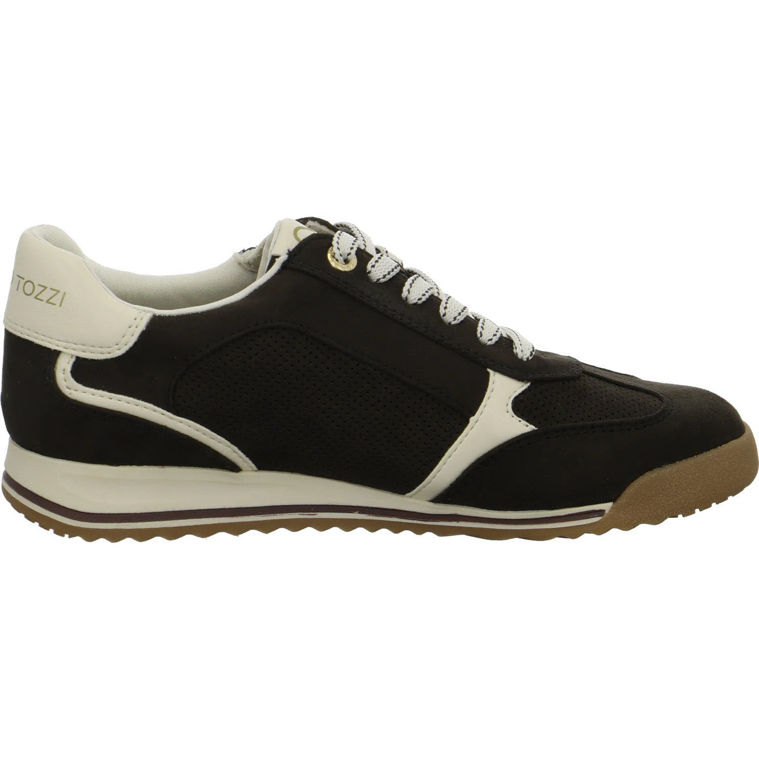 Marco Tozzi Damen Schnürschuhe 2-23734-46/304 2-23734-46 mocca normal