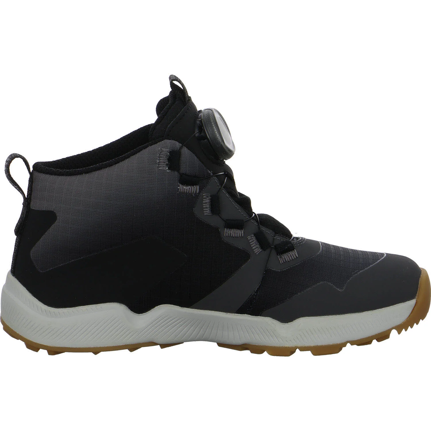 Superfit Kinder Schaftstiefel 1-001763-0000 Agos schwarz/grau WMS mittel