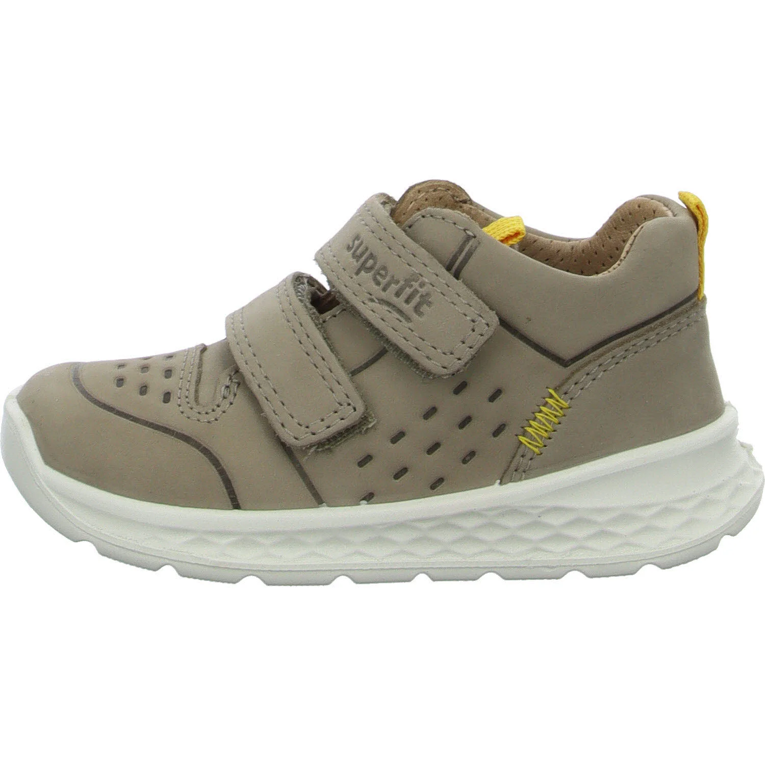 Element 6 von 8 (Bild) – Superfit Kinderschuh zum Schlupfen 1-000363-4000 Breeze beige/gelb WMS mittel