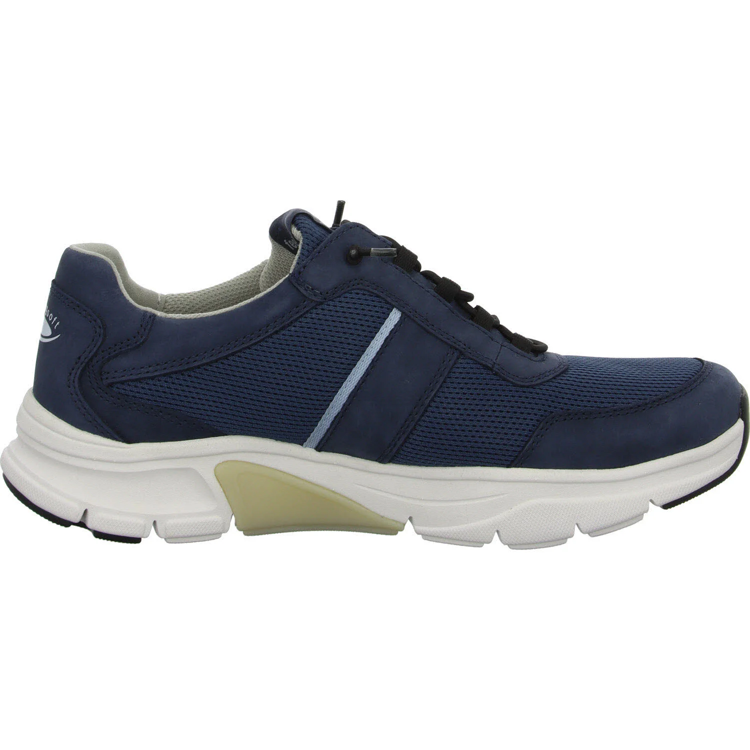 Gabor Rollingsoft Herren Slipper 8009.11.01 8009.11 jeans/azur G 1/2 (normal)