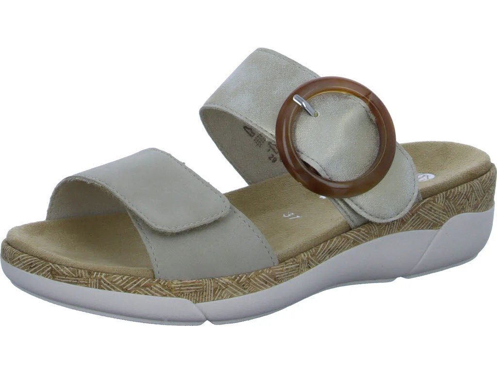 Remonte Damen Pantoletten R6858-60 R6858 ginger/muschel F 1/2 (normal)