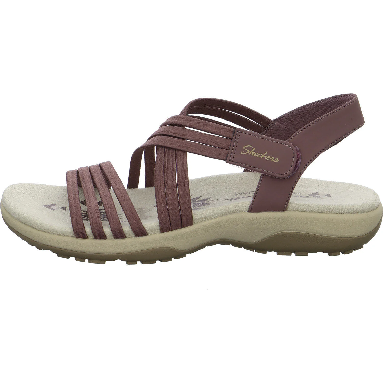 Skechers Damen Sandalen 164036 MVE Reggae Slim - Sunnyside 2.0 mauve normal