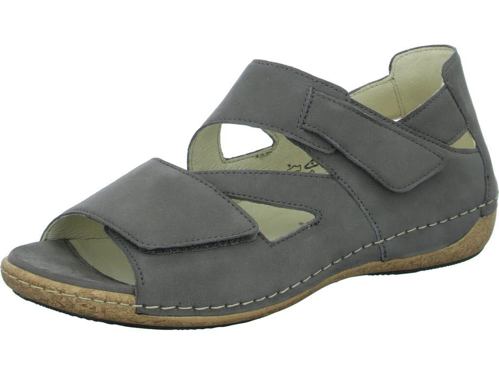 Waldläufer Damen Sandalen 342025-191/088 Heliett pietra H (weit)