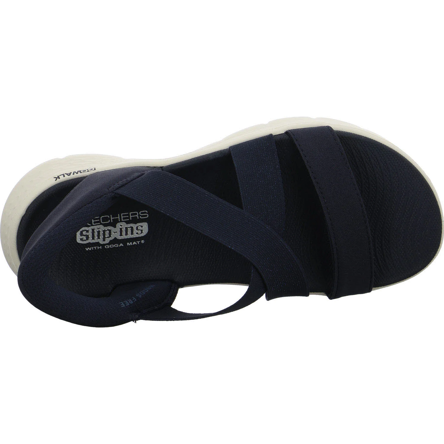 Skechers Damen Sandalen 141489 NVY GO WALK Flex Sandal - Glimmer navy normal