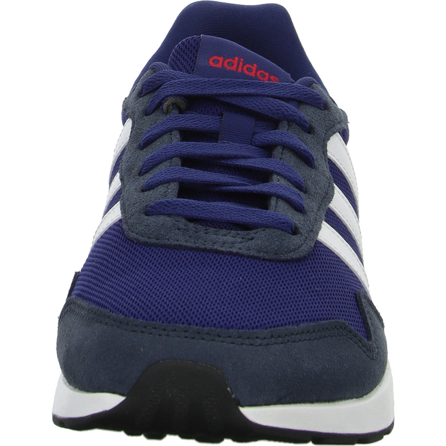 Adidas Herren Schnürschuhe JR6620/000 RUN 60s 4.0 dark blue/ftwr white/aurora ink normal