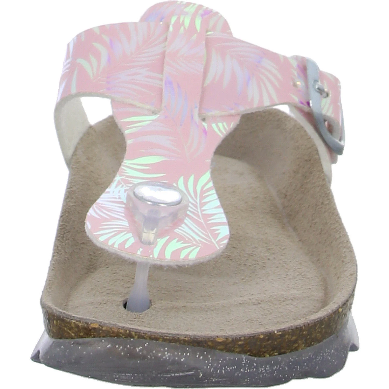 Superfit Kinder Pantoletten 000125-5500 JELLIES ROSA/SILBER WMS mittel