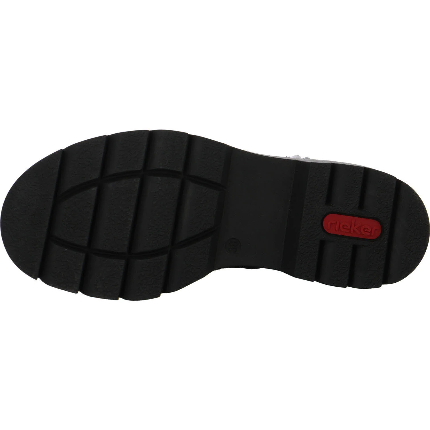 Element 5 von 8 (Bild) – Rieker Damen Schnürstiefel 76724-00 76724 schwarz/braun/schwarz F (normal)