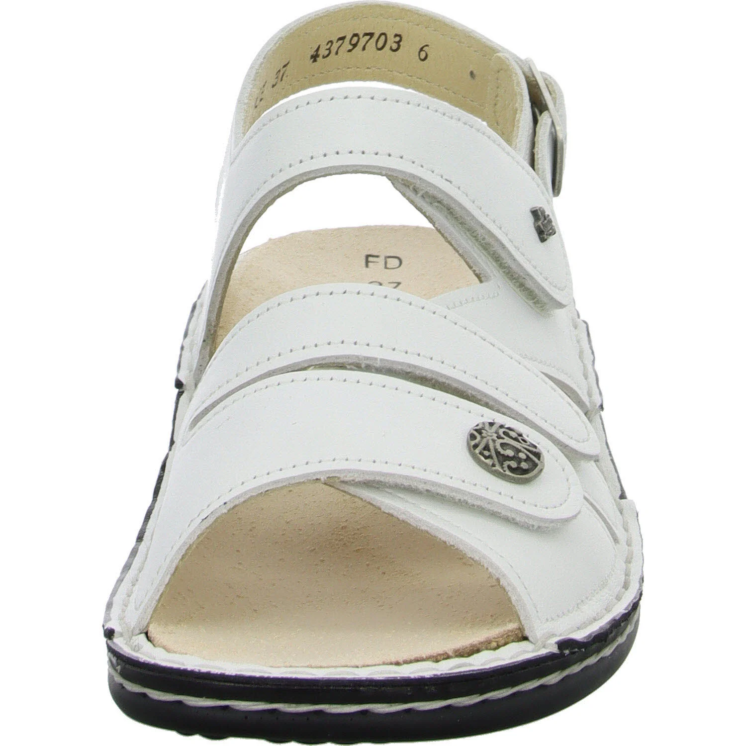 Element 3 von 8 (Bild) – Finn Comfort Damen Sandalen 02562-001000 Gomera weiss weit