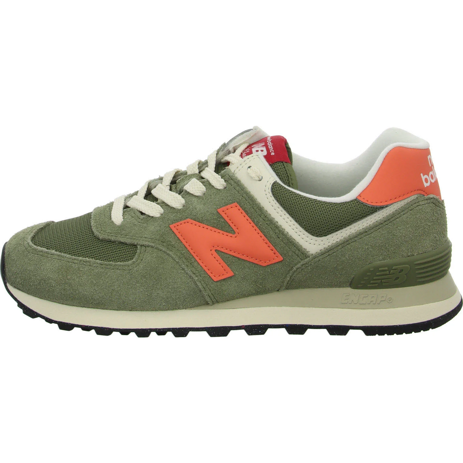 Element 6 von 8 (Bild) – New Balance Herren Schnürschuhe U574BGR Classic Running dark olivine/flare normal