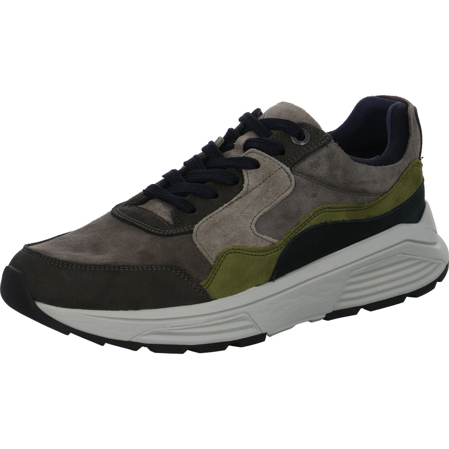 Xsensible Herren Schnürschuhe 33200.2/836-HX Golden Gate Men dark grey combi HX (weit)