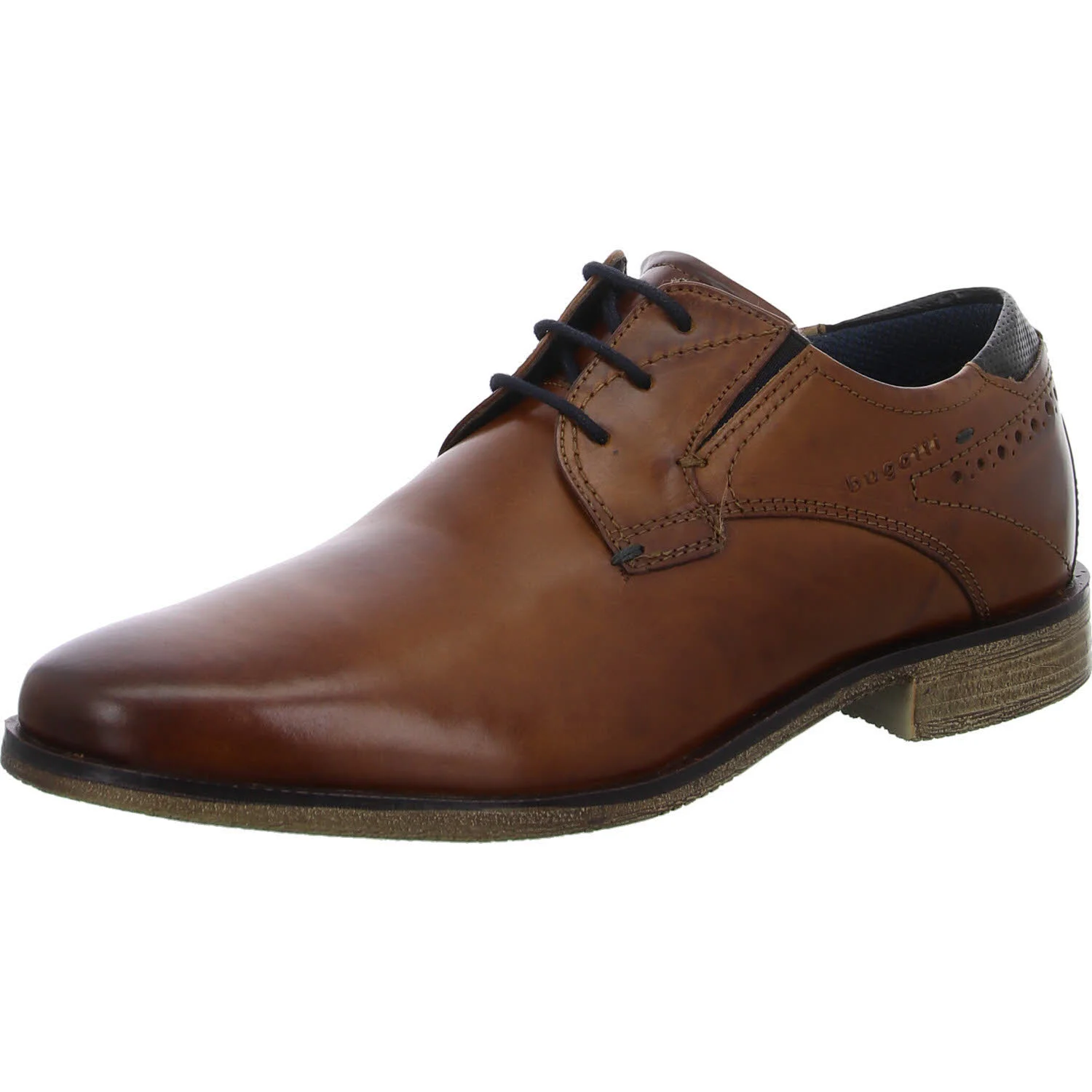 Bugatti men Herren Schnürschuhe 311251011100-6300 Nicolo ExKo cognac normal