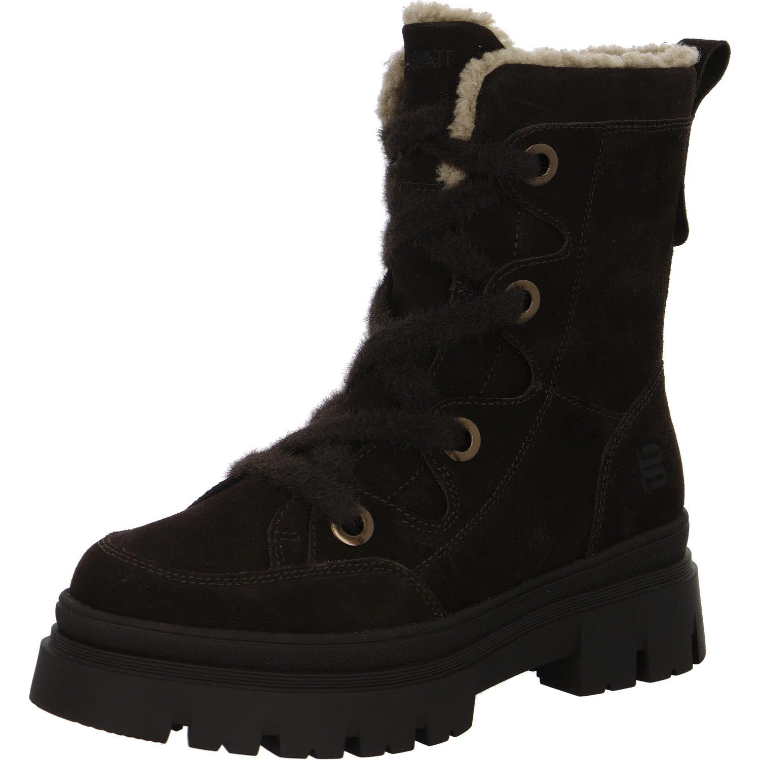 TT.Bagatt Damen Schnürstiefel warm D31AYD321400-6114 D31AYD321400 dark brown/taupe normal