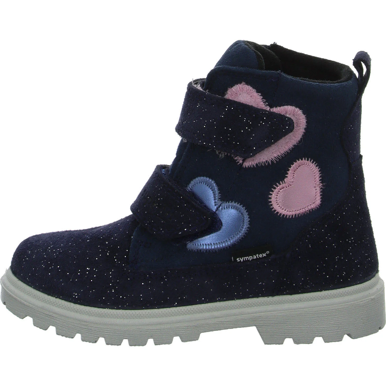 Superfit Kinder Schaftstiefel 1-000901-8000 Spirit blau/rosa WMS mittel