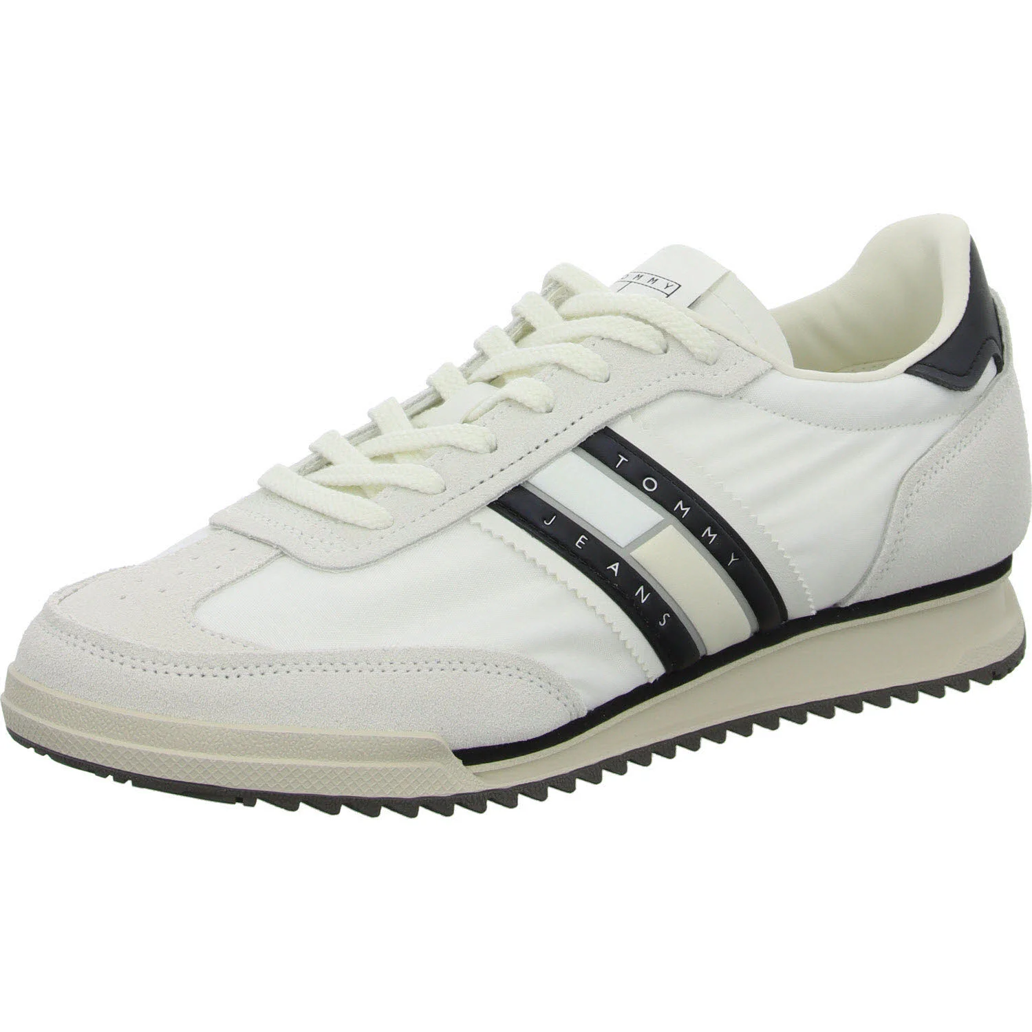 Tommy Jeans Herren Schnürschuhe EM0EM01527BDS TJM RETRO RUNNER CLEATED black normal