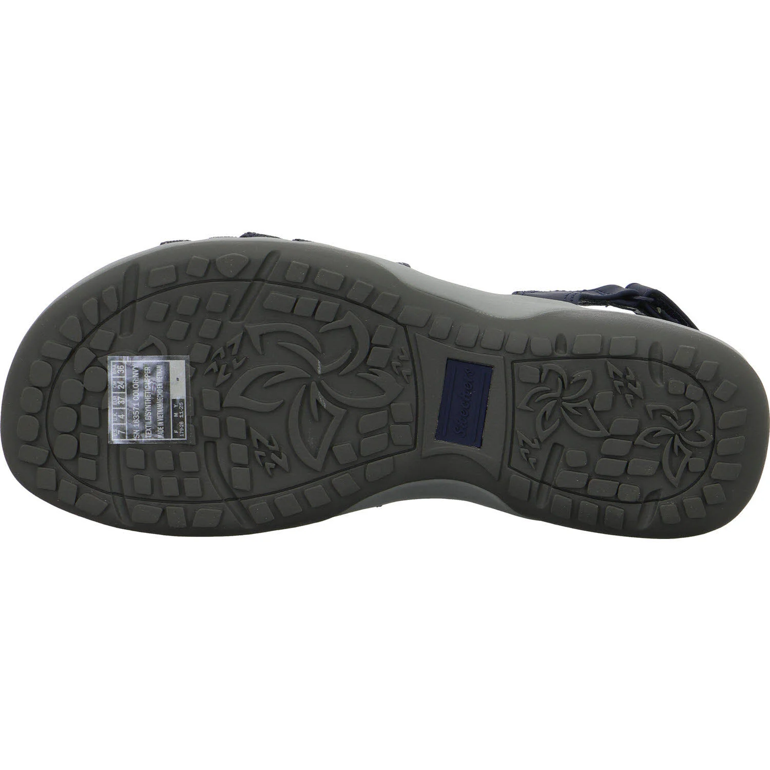 Skechers Damen Sandalen 163571 NVY Reggae Slim - Summer Getaway navy normal