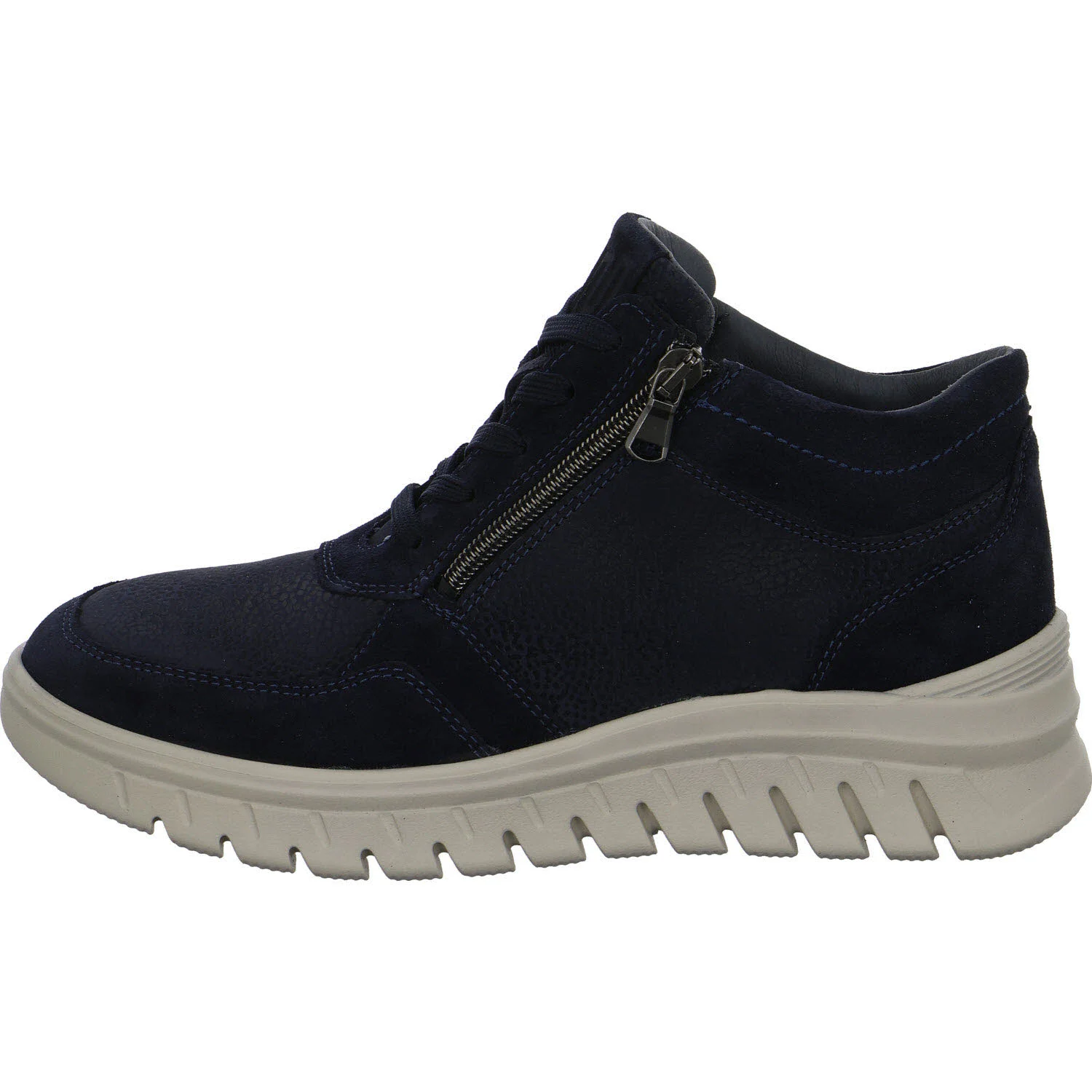 Element 6 von 8 (Bild) – Waldläufer Damen Schnürstiefel 614701-201/194 K-Becky notte K (extra weit)