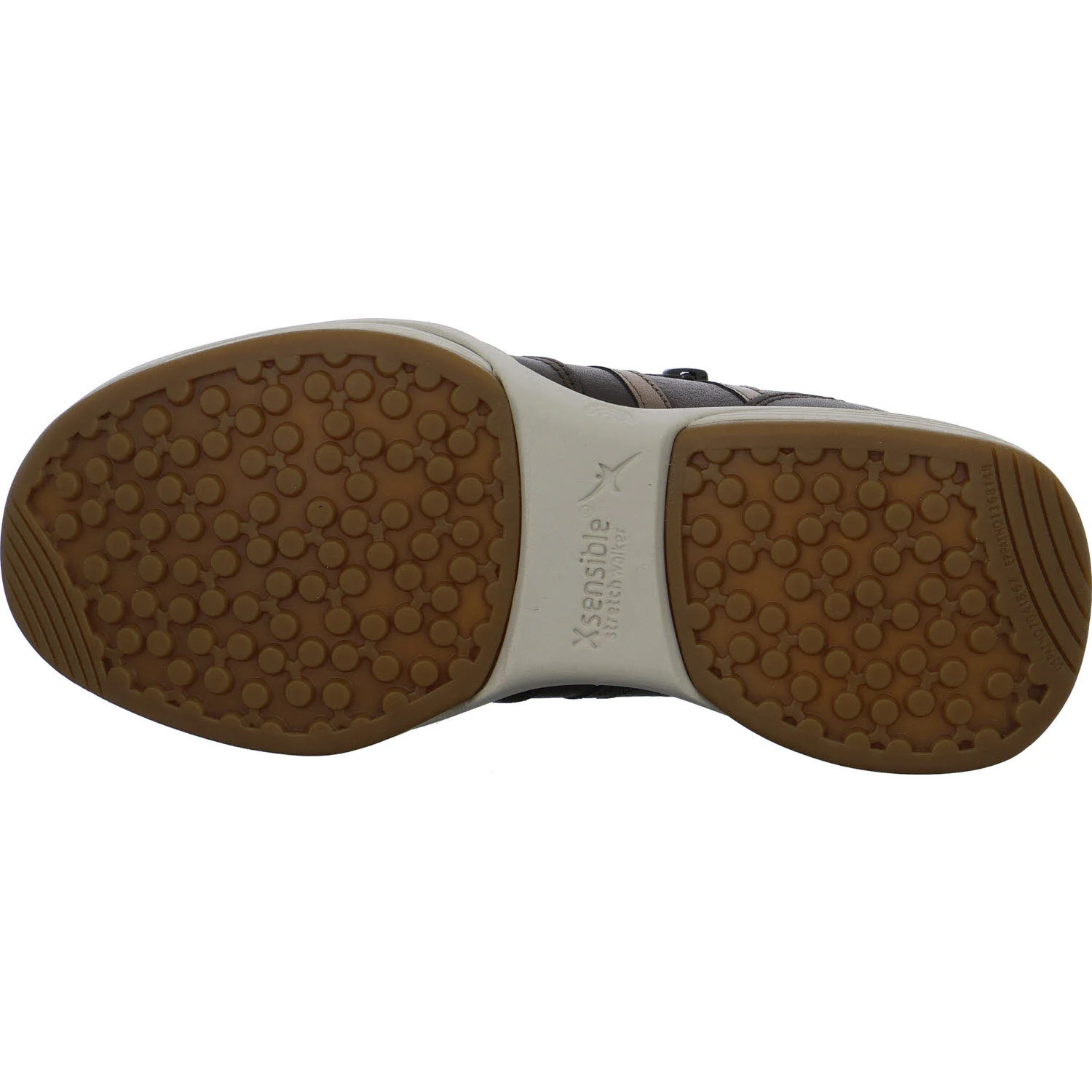 Xsensible Damen Schnürschuhe 30070.3/360-HX SWX3 - Lady dark brown combi HX (weit)