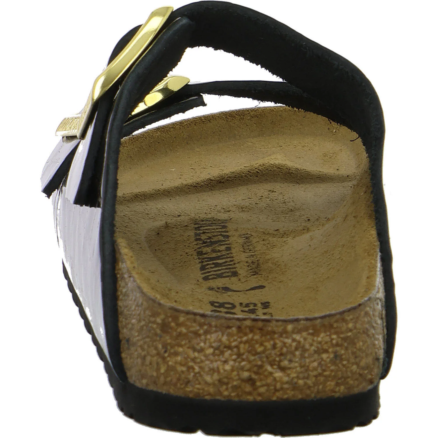 BIRKENSTOCK Pantoletten 1032864 Arizona Soft Footbed black schmal