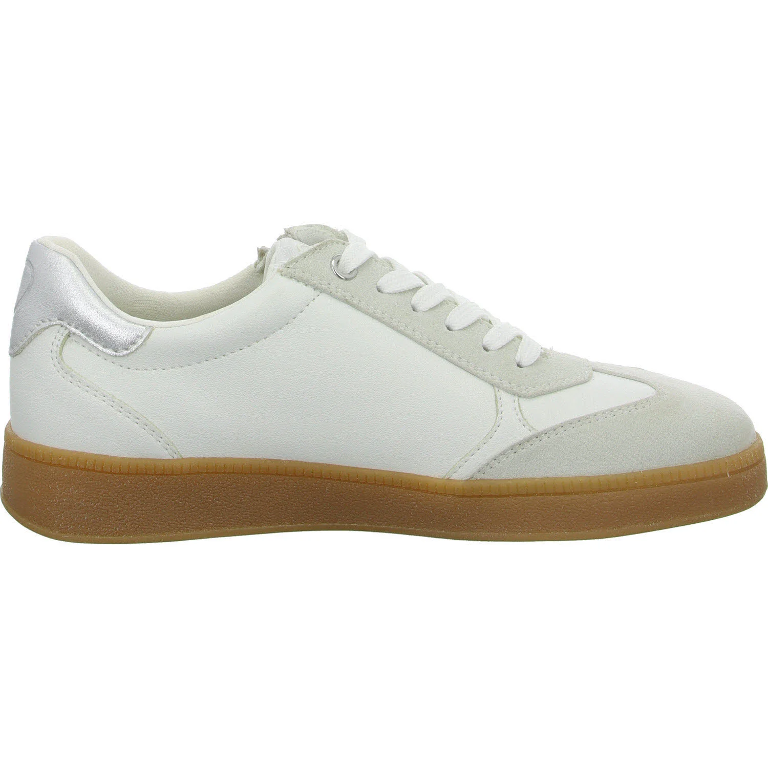 Element 7 von 8 (Bild) – Marco Tozzi Damen Schnürschuhe 2-23739-44/191 2-23739-44 white/silver normal