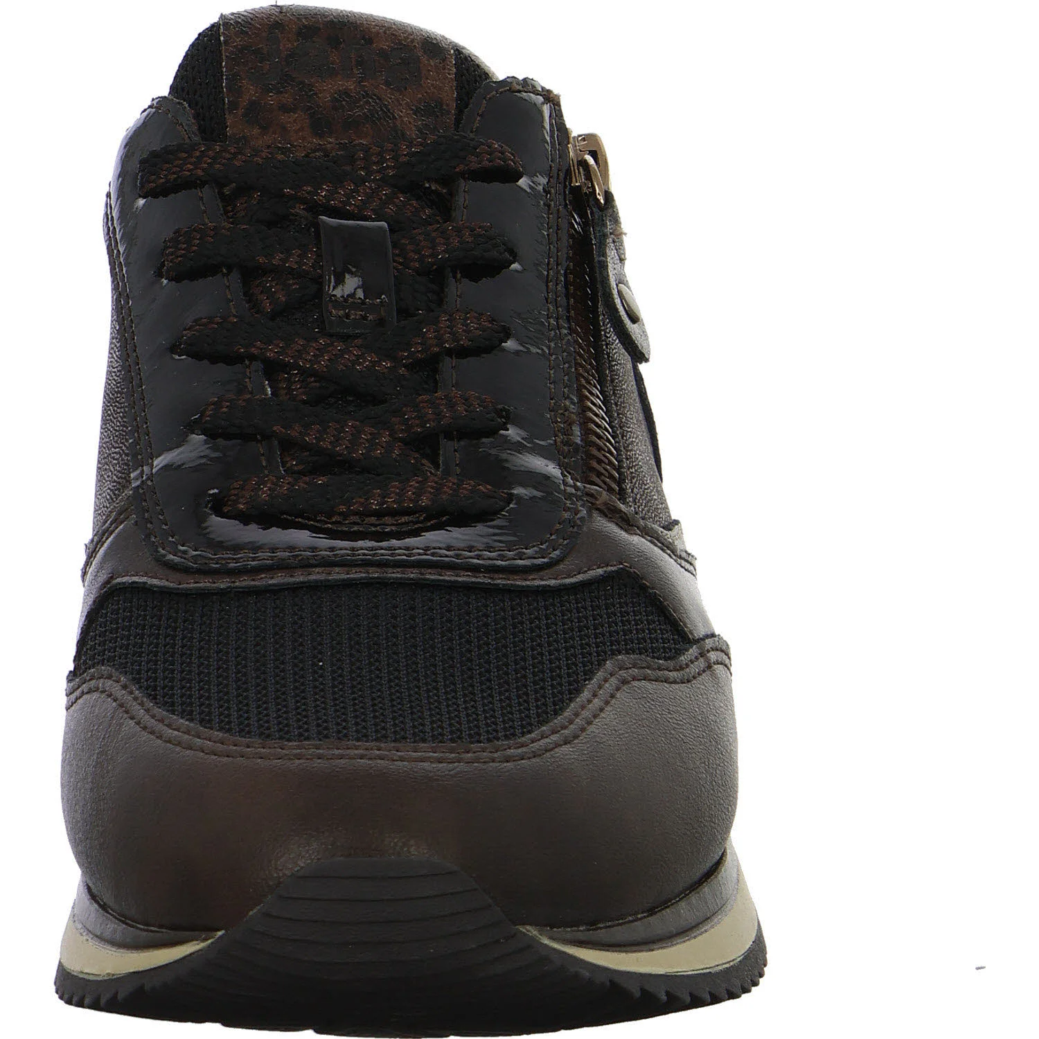 Jana Damen Schnürschuhe 8-23774-43/304 8-23774-43 mocca H (weit)