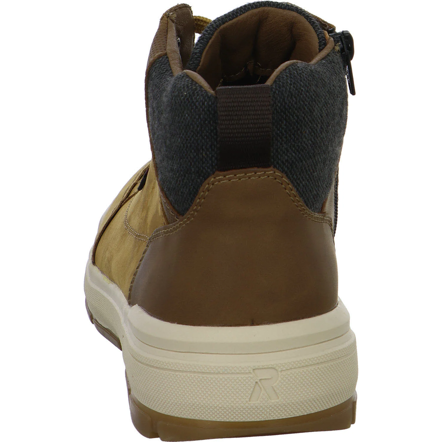 Rieker Herren Schnürstiefel warm U0074-68 U0074 butterscotch/nuss/anthrazit G 1/2 (weit)